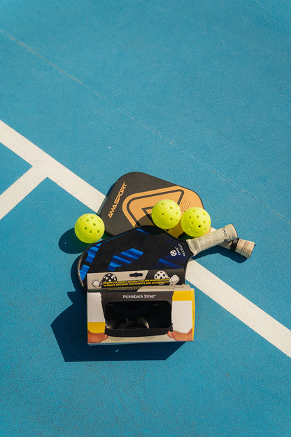 Pickleback Strap™: Innovative Double Pickleball Holder Waistband for Ultimate On-Court Convenience and Accessibility